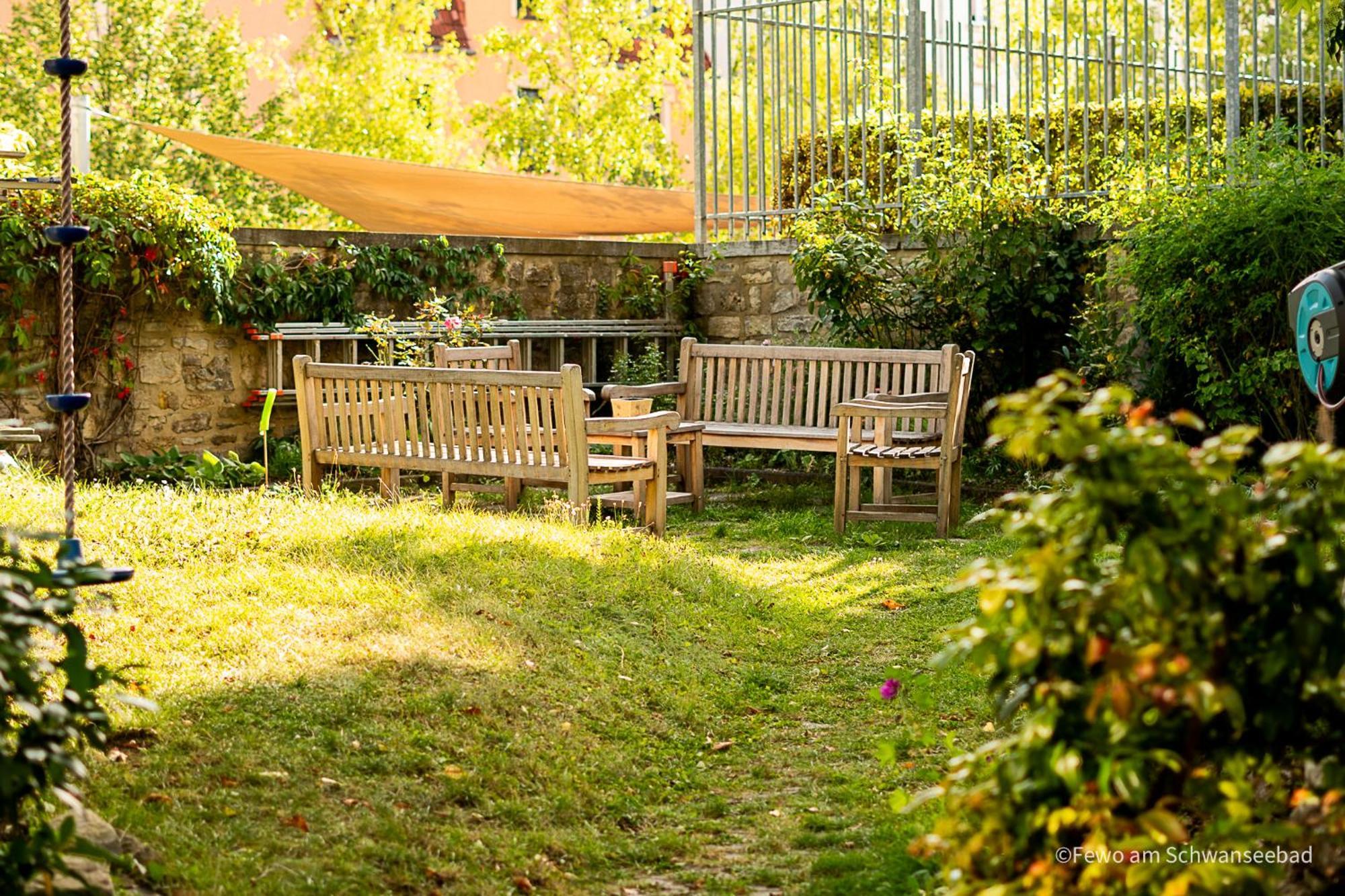 Fewo Am Schwanseebad Mit Garten - Ruhig, Familienfreundlich Und Zentrumsnah Veimar Exterior foto